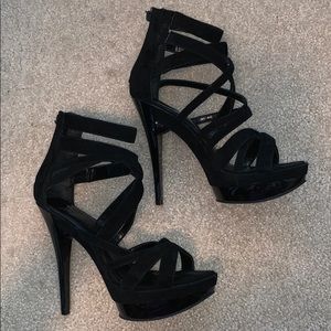 Shiekh Brand Suede Heels